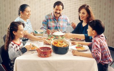 Gathering Around the Dinner Table